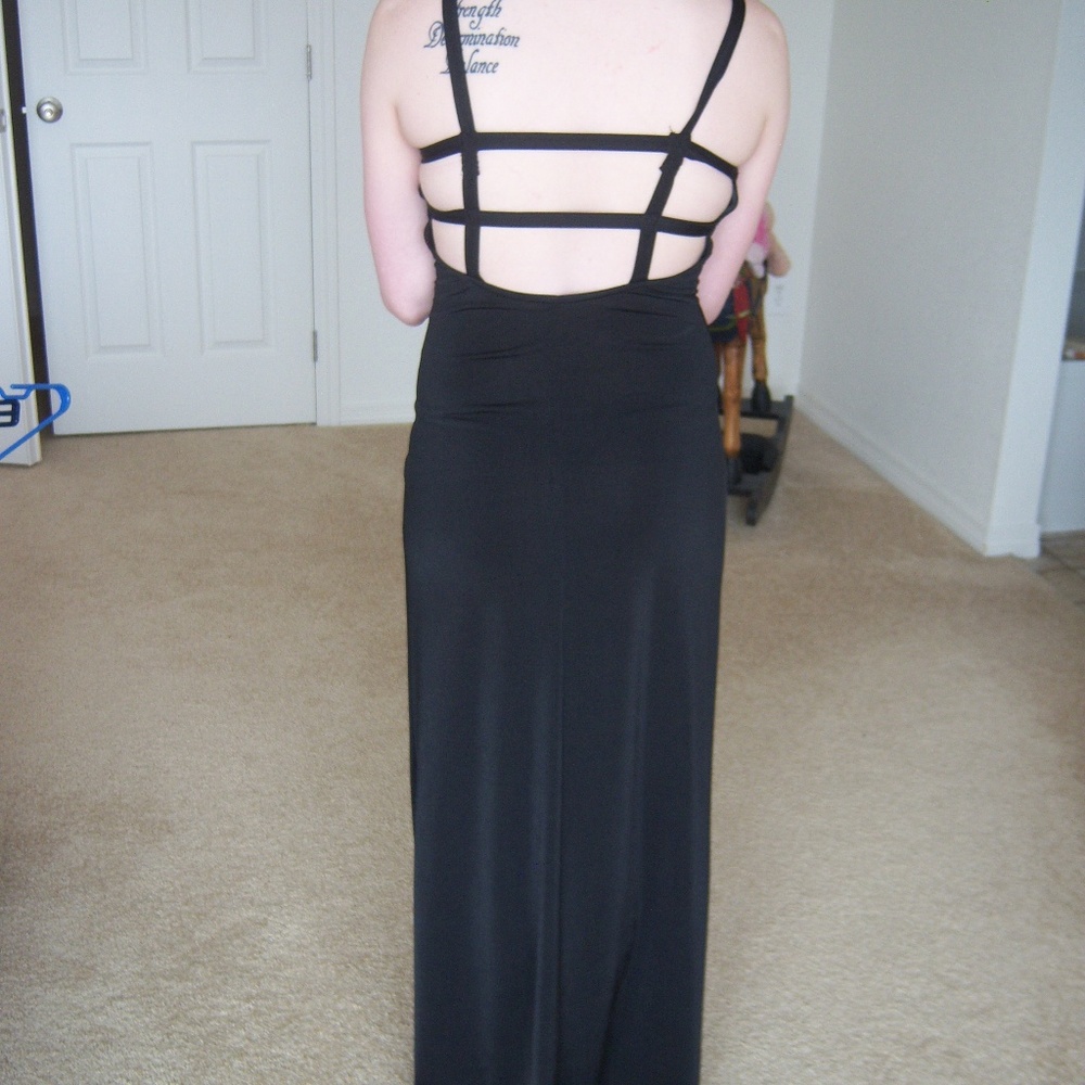 Prom dress black